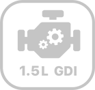 موتور 1.5 لیتری جی دی آی پاشش سوخت مستقیم کی ام سی SR6